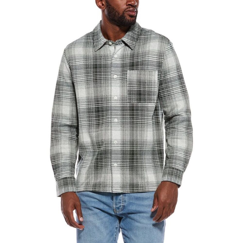 Madewell Mens  The Devoe Shirt, Green
